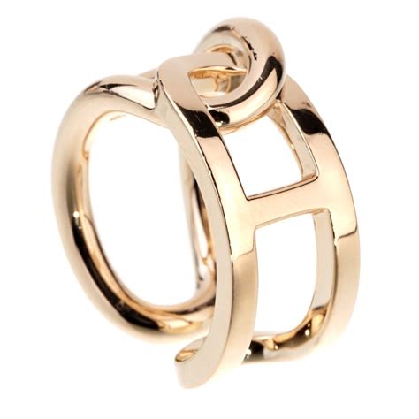 gold hermes|authentic hermes rings.